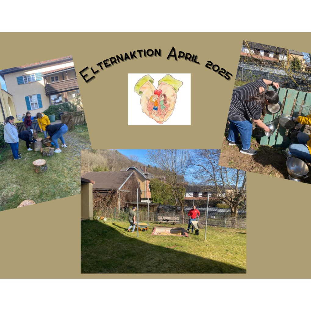 Helfer der Gartenaktion im Spatzennest